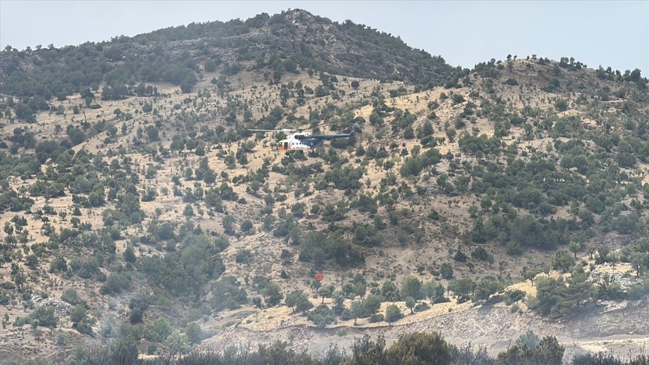 Adıyaman'daki Orman Yangını Kontrol Altına Alındı