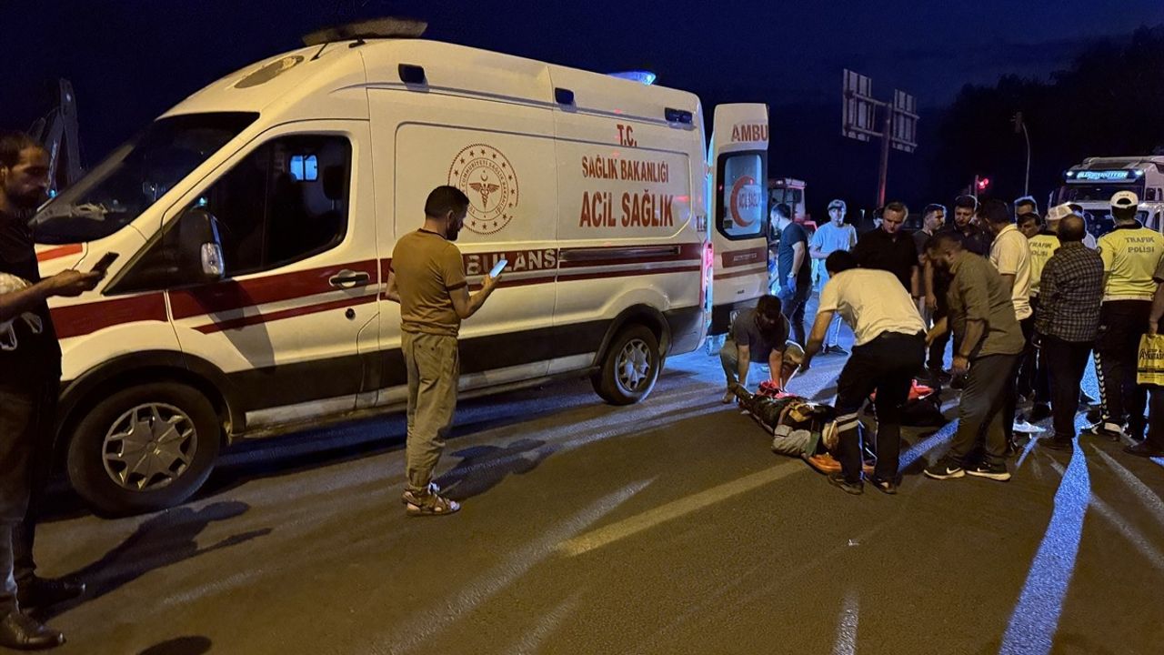 Ağrı'da Yaya Kazası: Bir Kişi Yaralandı
