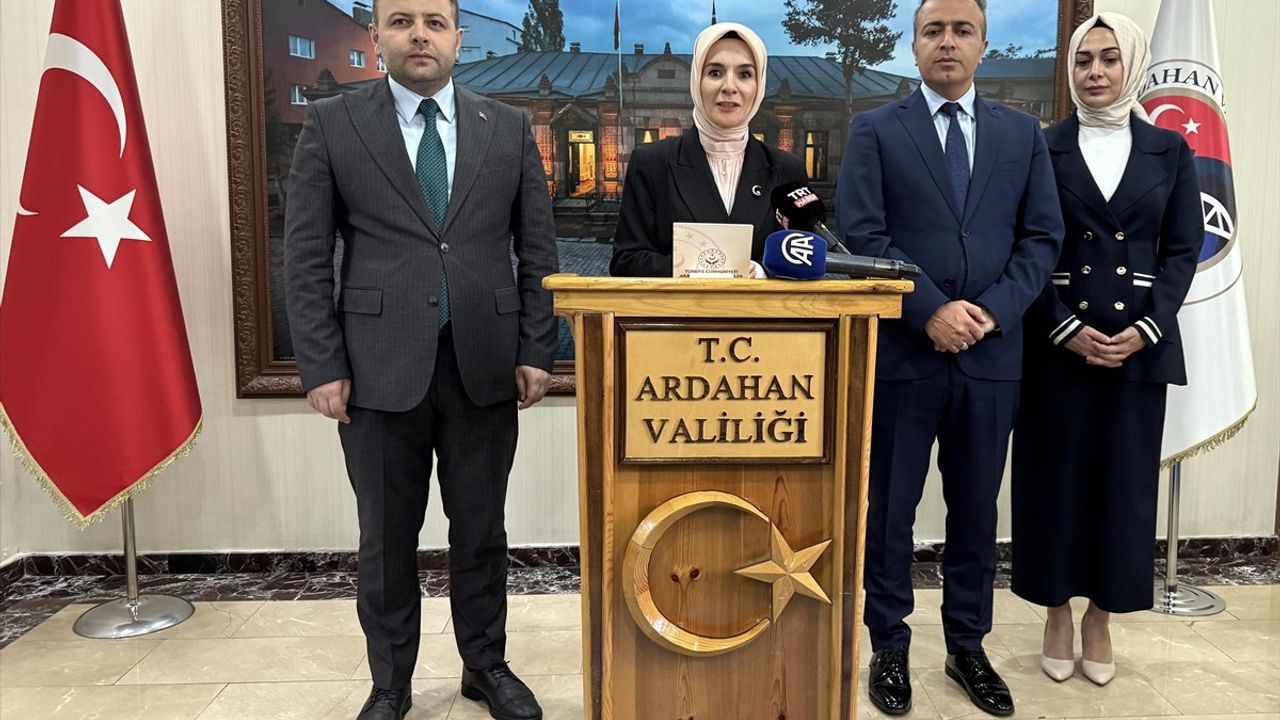 Aile ve Sosyal Hizmetler Bakanı Göktaş Ardahan'da Destek Faaliyetlerini Açıkladı