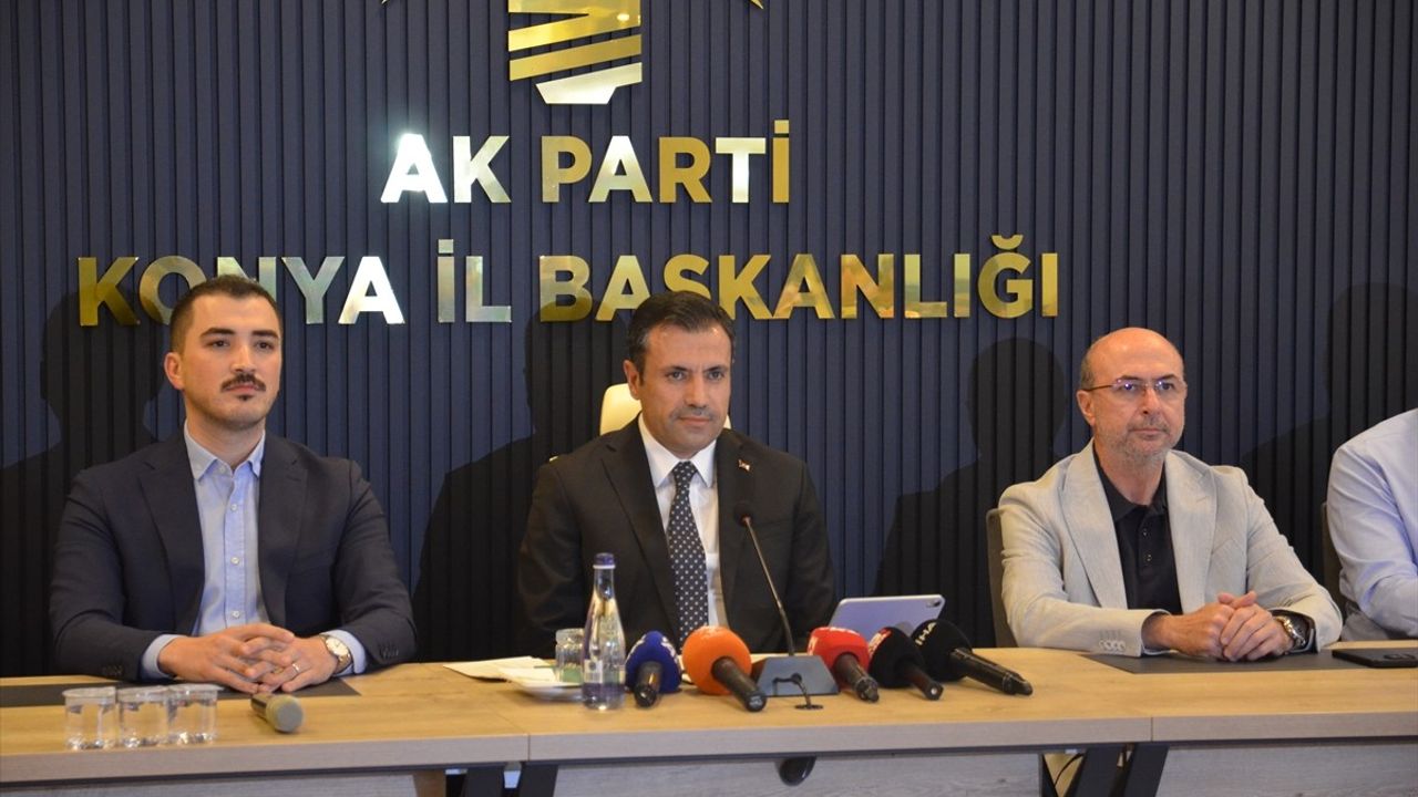 AK Parti Konya'dan Terörsüz Türkiye Açıklaması