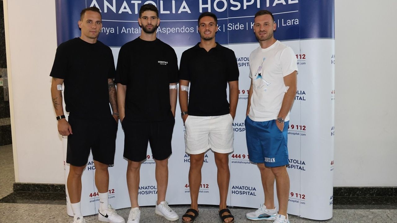 Alanyaspor'da Yeni Sezon Öncesi Sağlık Kontrolleri Tamamlandı