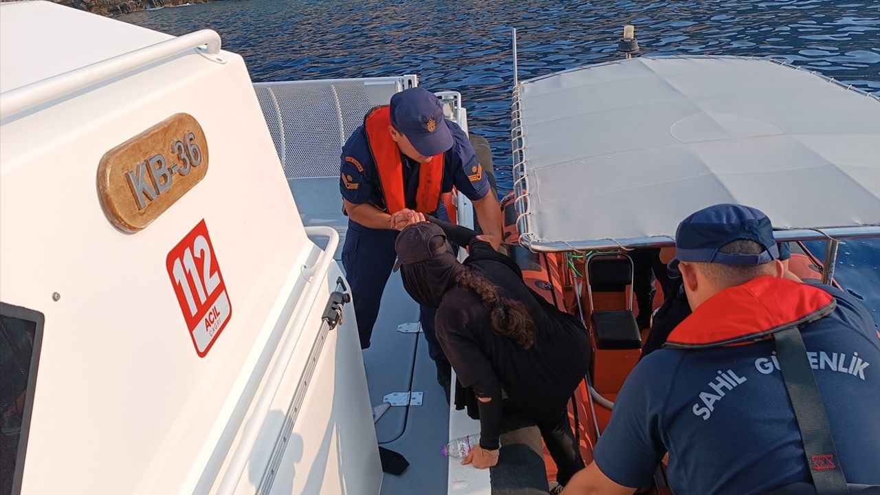 Antalya'da Düzensiz Göçmen Operasyonu