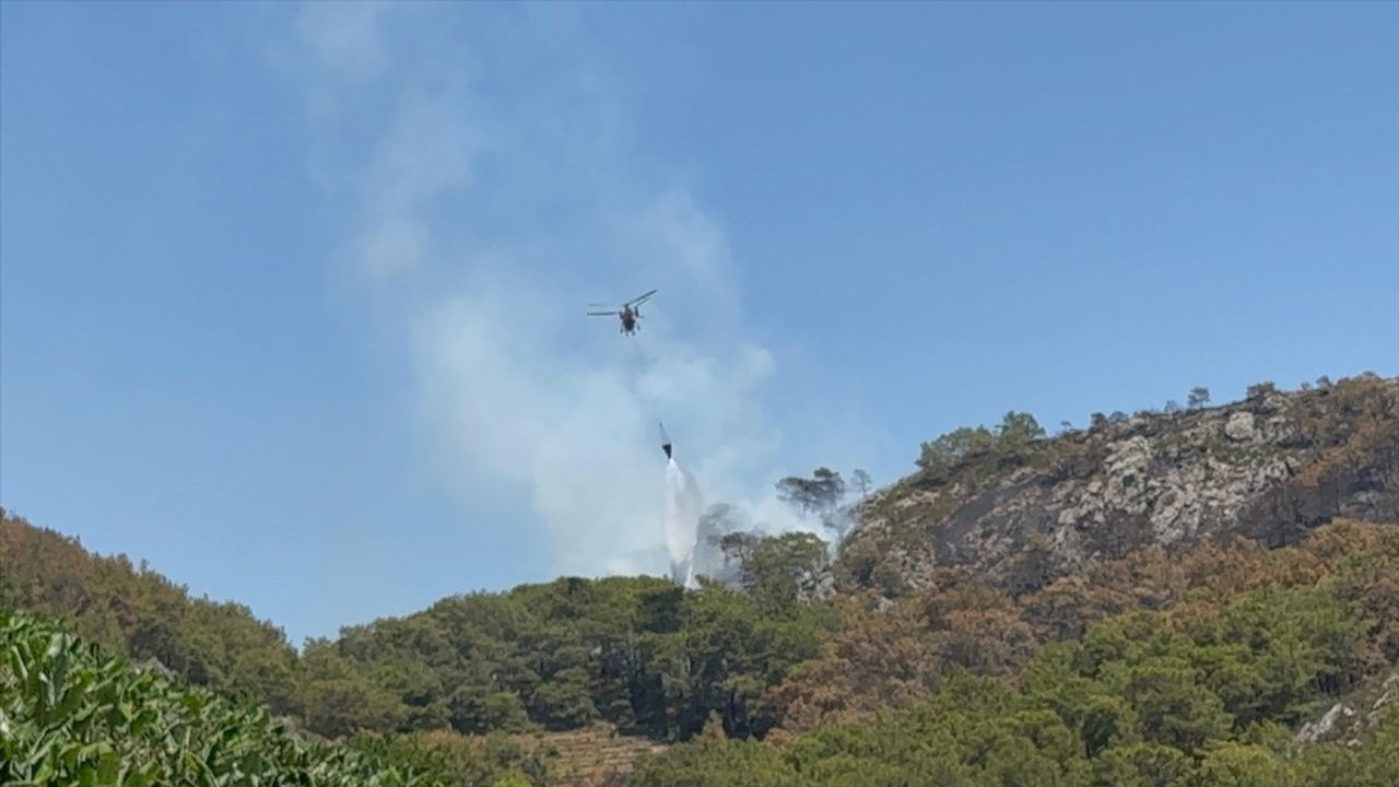 Antalya'da Orman Yangını Kontrol Altına Alındı