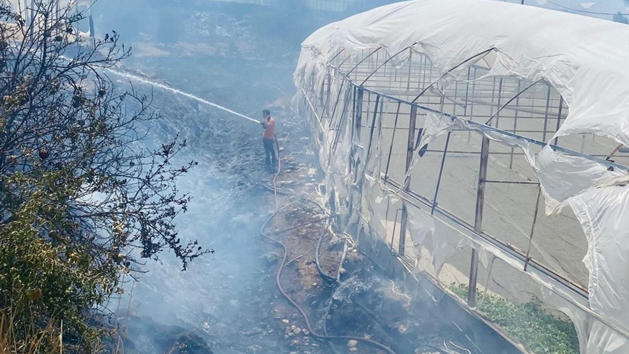 Antalya'nın Serik İlçesinde Yangın Söndürüldü