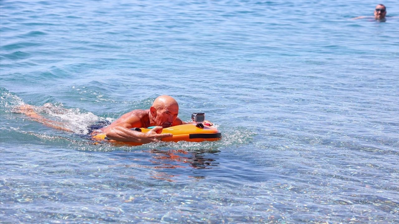 Antalya Plajlarında İnsansız Cankurtaran Robotu Hizmette