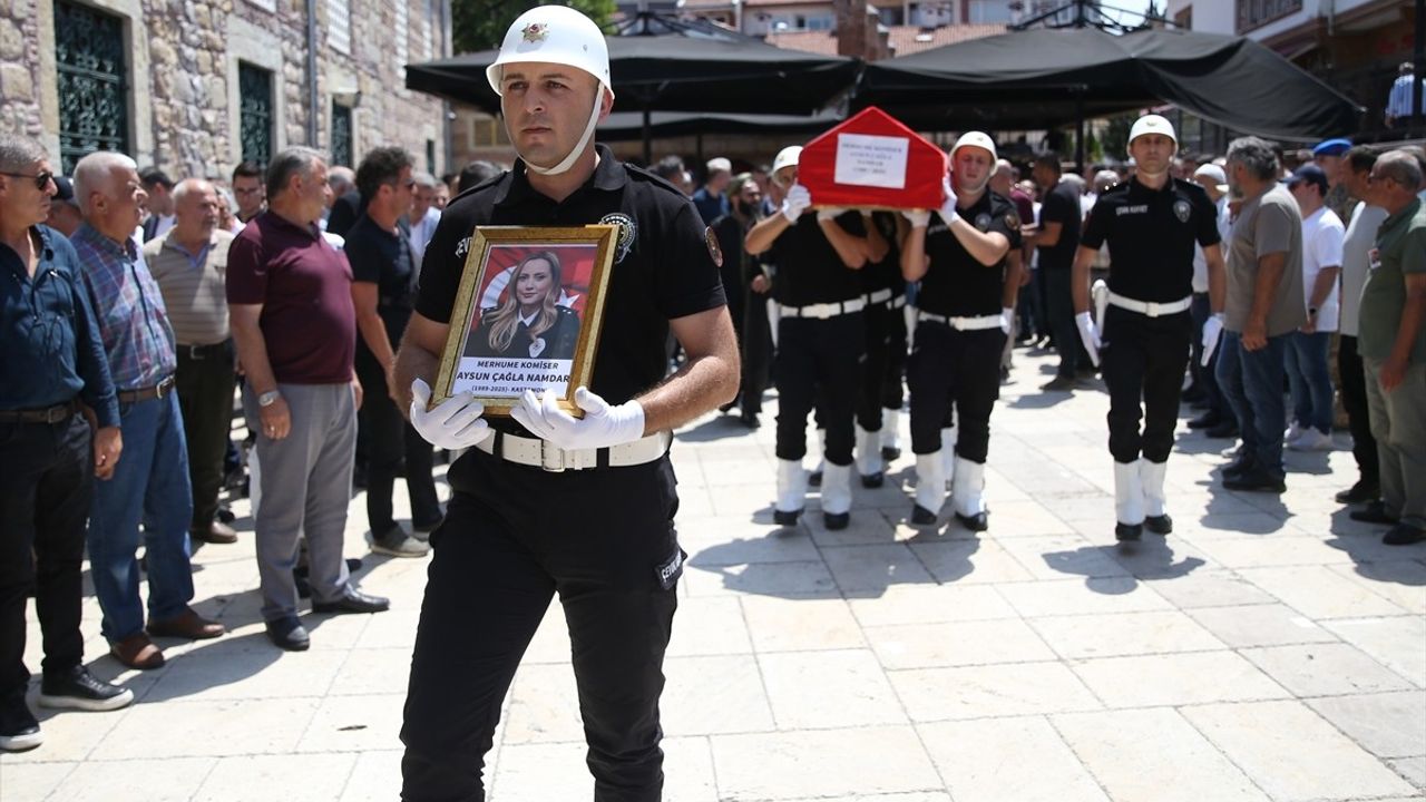 Başkomiser Aysun Çağla Namdar Son Yolculuğuna Uğurlandı