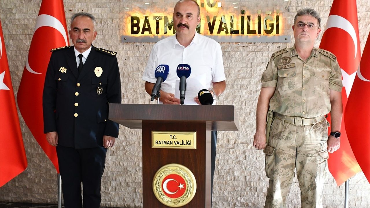Batman'da Asayiş ve Güvenlik Değerlendirme Toplantısı Gerçekleştirildi