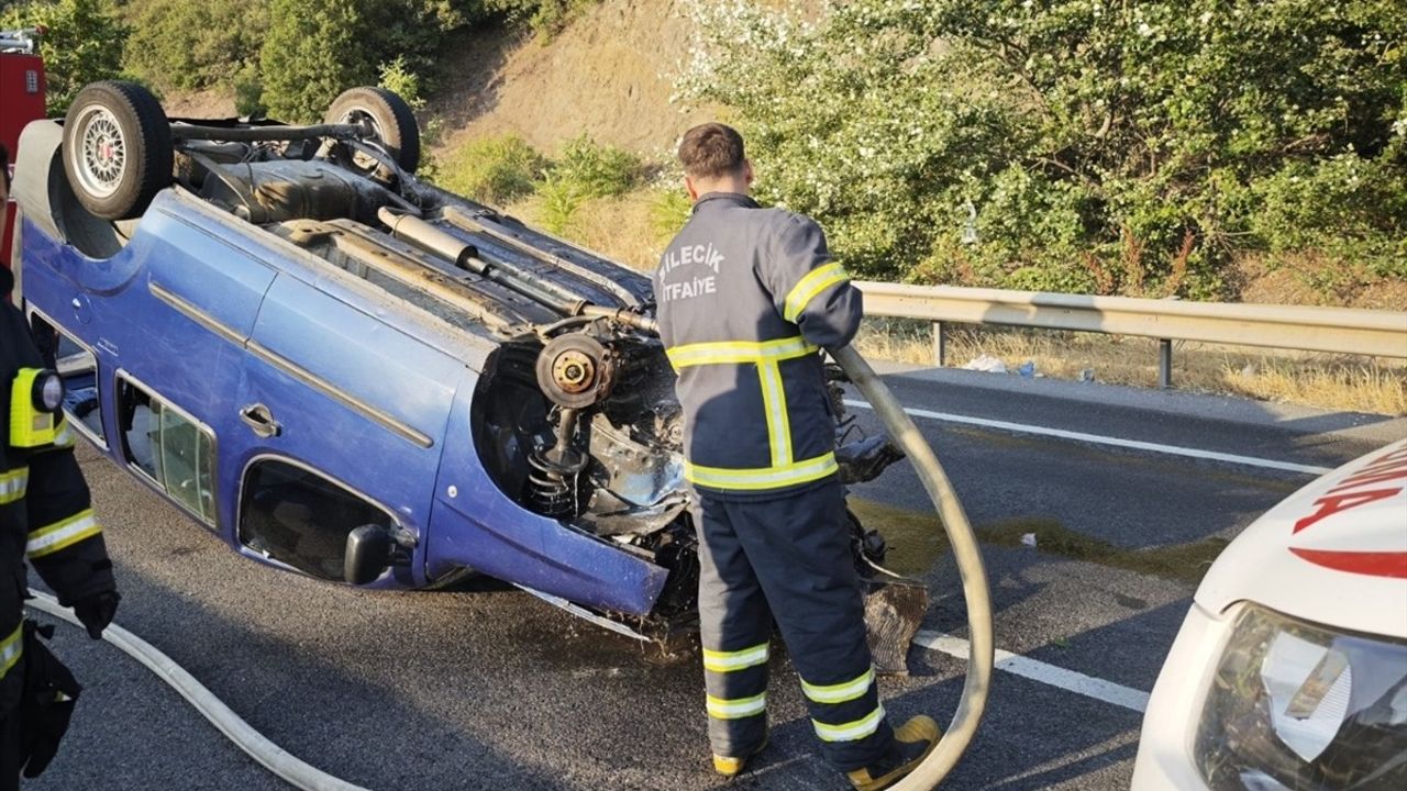 Bilecik'te Trafik Kazası: 4 Yaralı