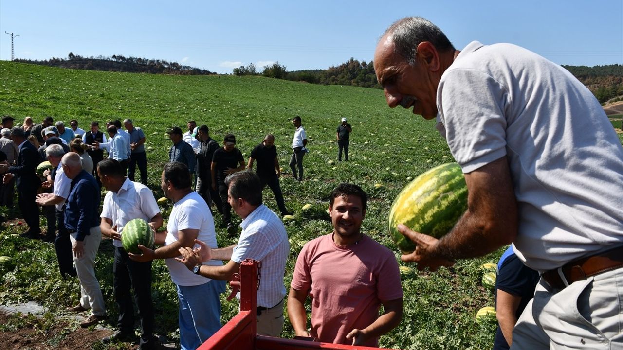 Bilecik'te Yangınlardan Zarar Gören Çiftçilere Destek