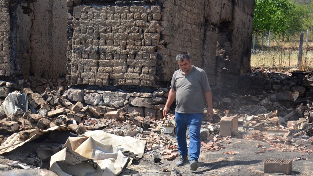 Bilecik'teki Orman Yangını, Yangın Kurbanı Ailelerin Yüreklerini Kırdı