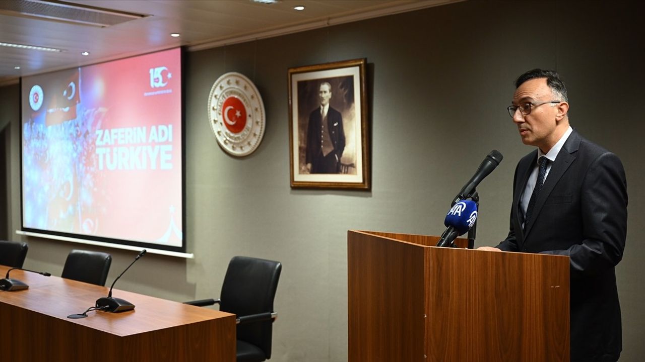 Brüksel'de 15 Temmuz Anma Töreni