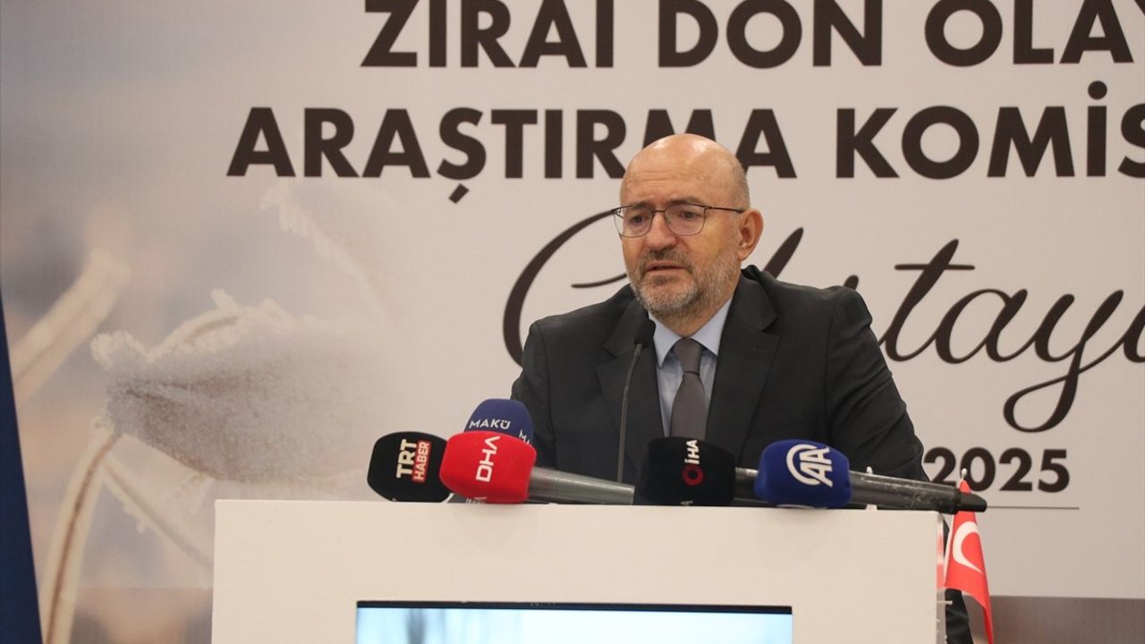 Burdur'da Zirai Don Olayına Çözüm Arayışları