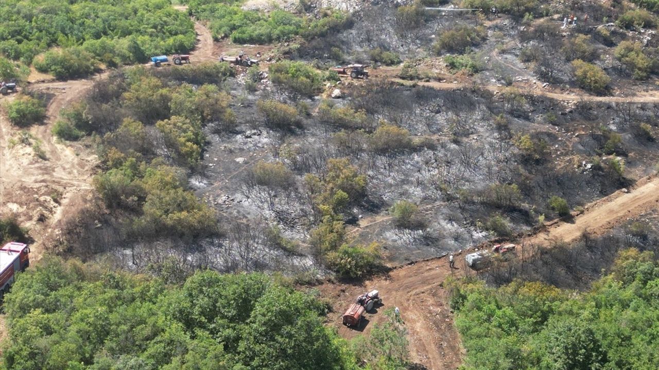 Bursa'da Orman Yangınları Kontrol Altına Alınıyor