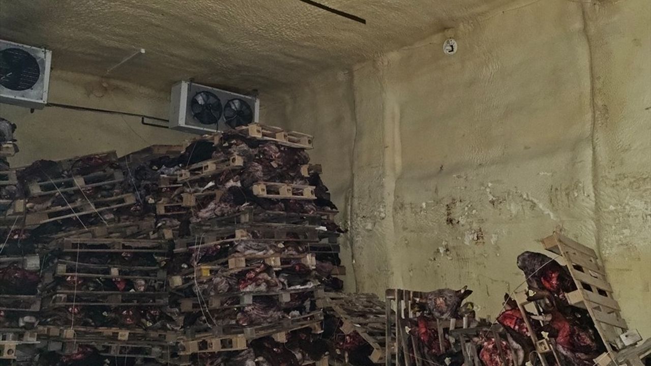 Bursa'da Sağlıksız Et Depolama İşletmesi Mühürlendi