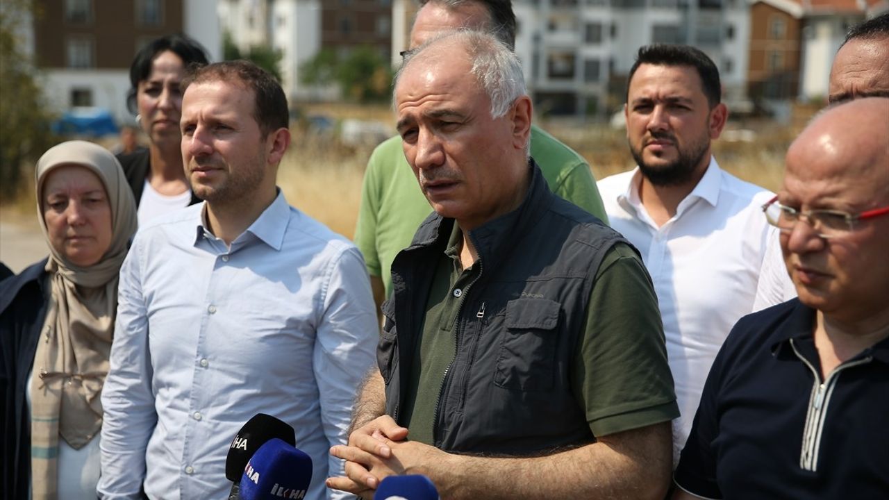 Bursa'daki Orman Yangını Ziyareti