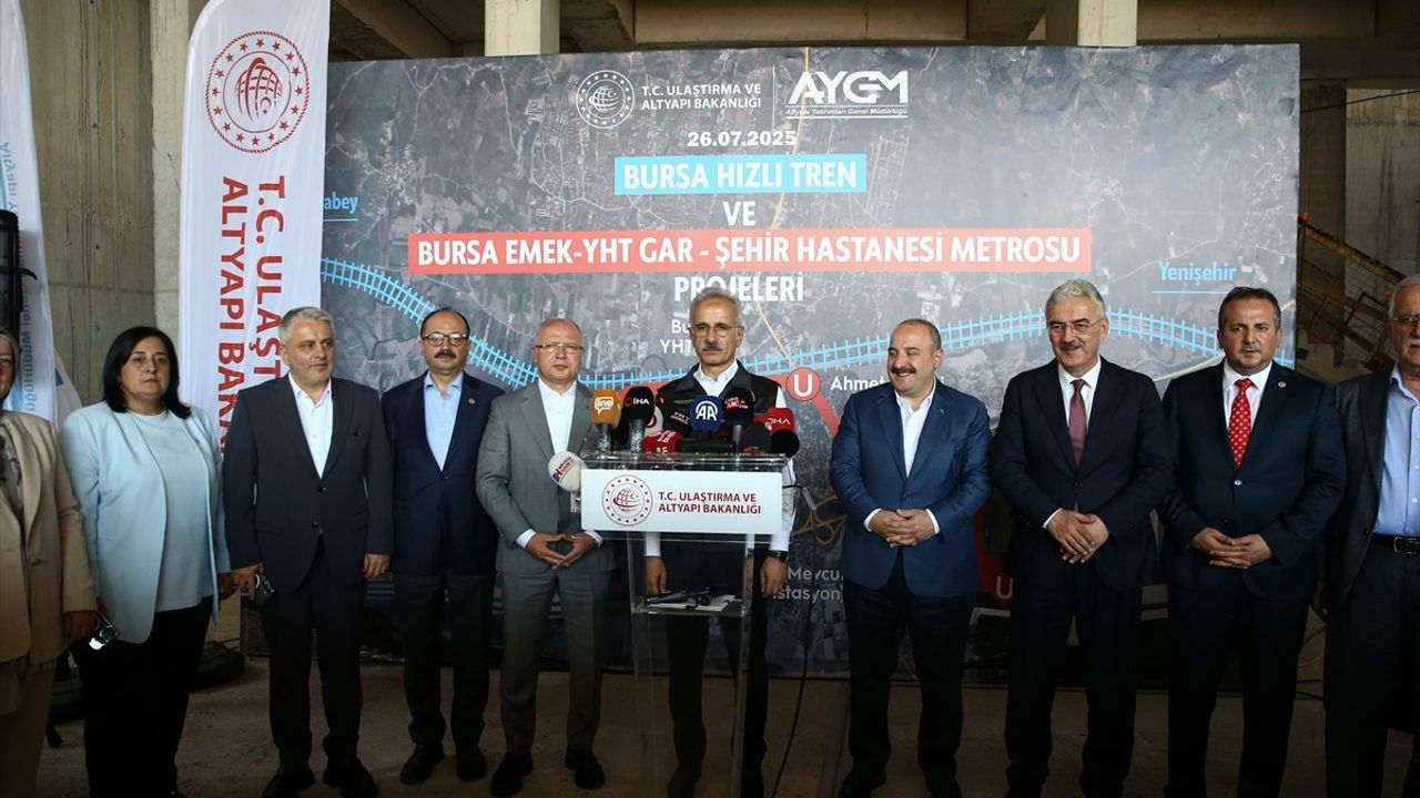 Bursa Ulaşım Projeleri Hızla İlerliyor