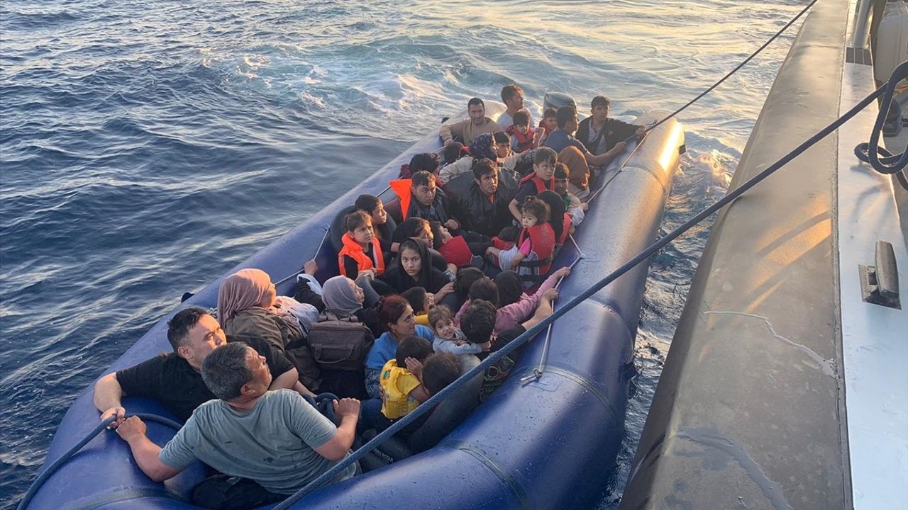 Çanakkale'de Düzensiz Göçmen Yakalama Operasyonu