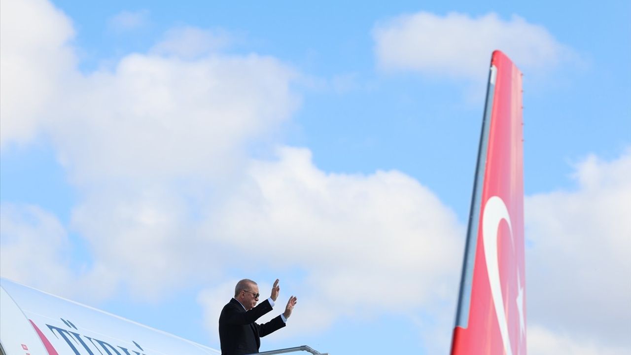 Cumhurbaşkanı Erdoğan Azerbaycan'a Gitti