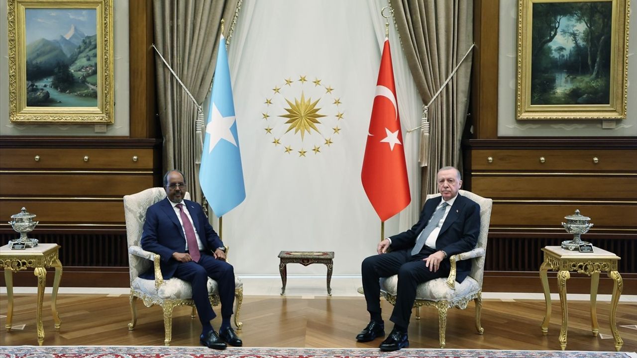 Cumhurbaşkanı Erdoğan, Somali Lideri ile Görüştü