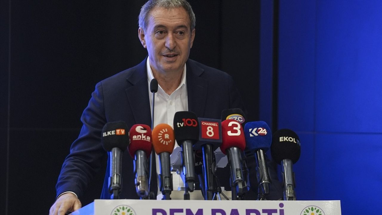DEM Parti Eş Genel Başkanı Tuncer Bakırhan'dan Terörsüz Türkiye Vurgusu