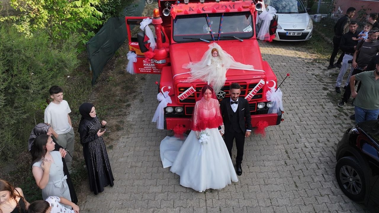 Düzceli Kamyon Şoförünün Gelin Arabası Macerası