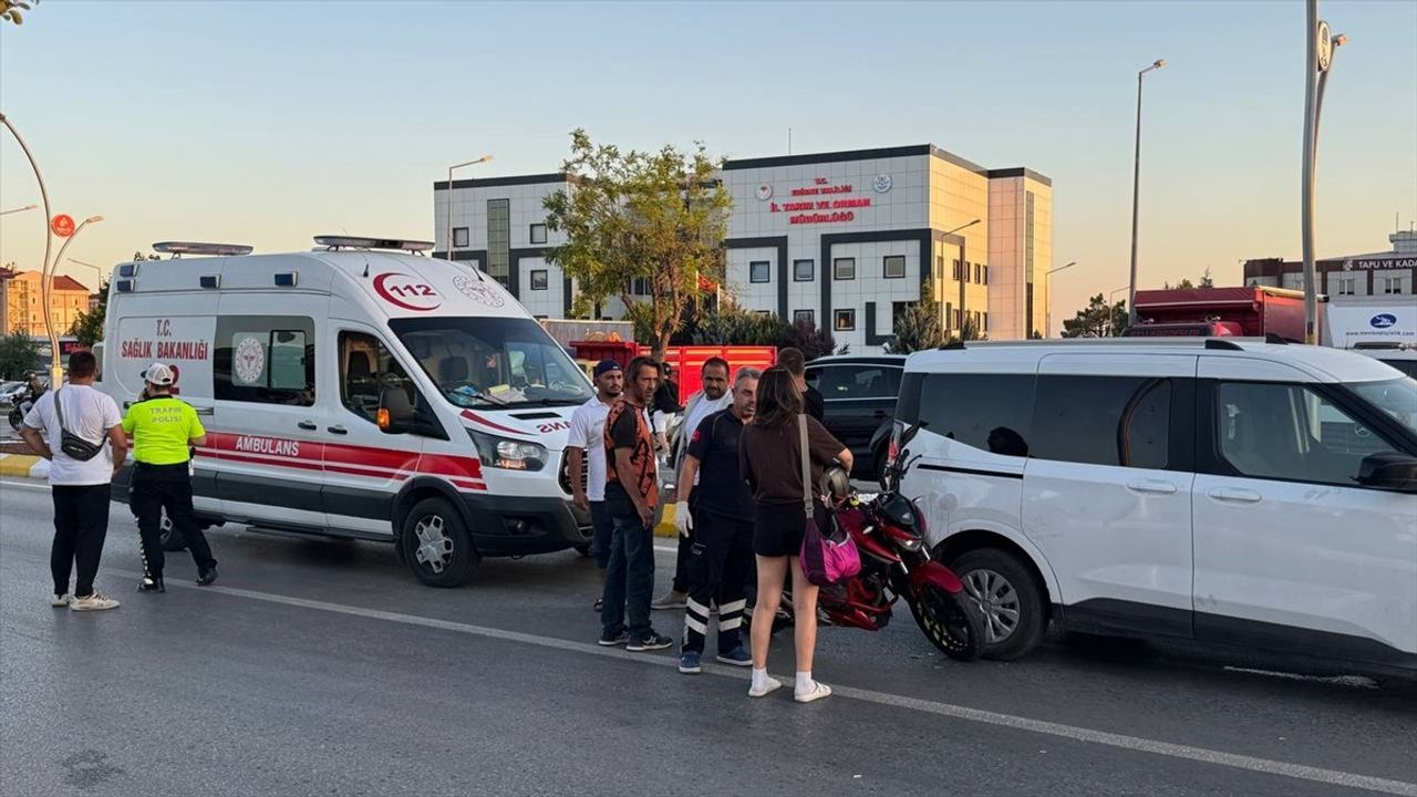 Edirne'de Motosiklet Kazası