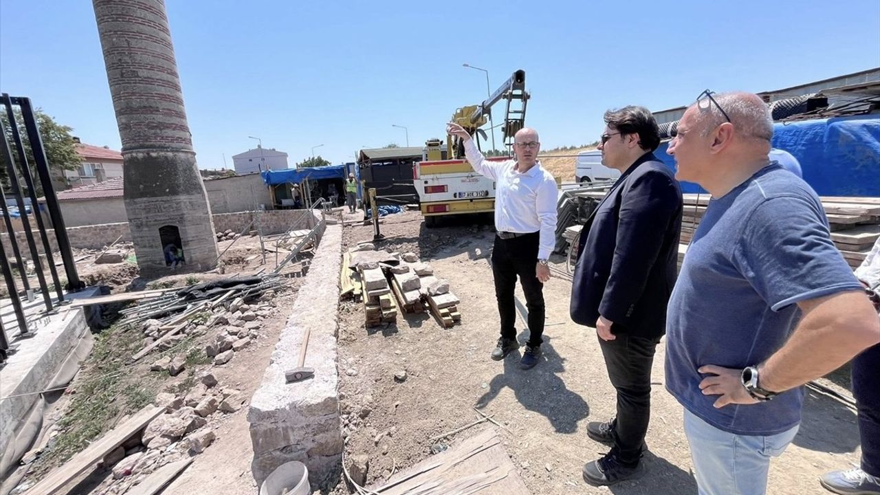 Edirne'de Şeyh Şüceaddin Camisi'nin Restorasyonu Devam Ediyor