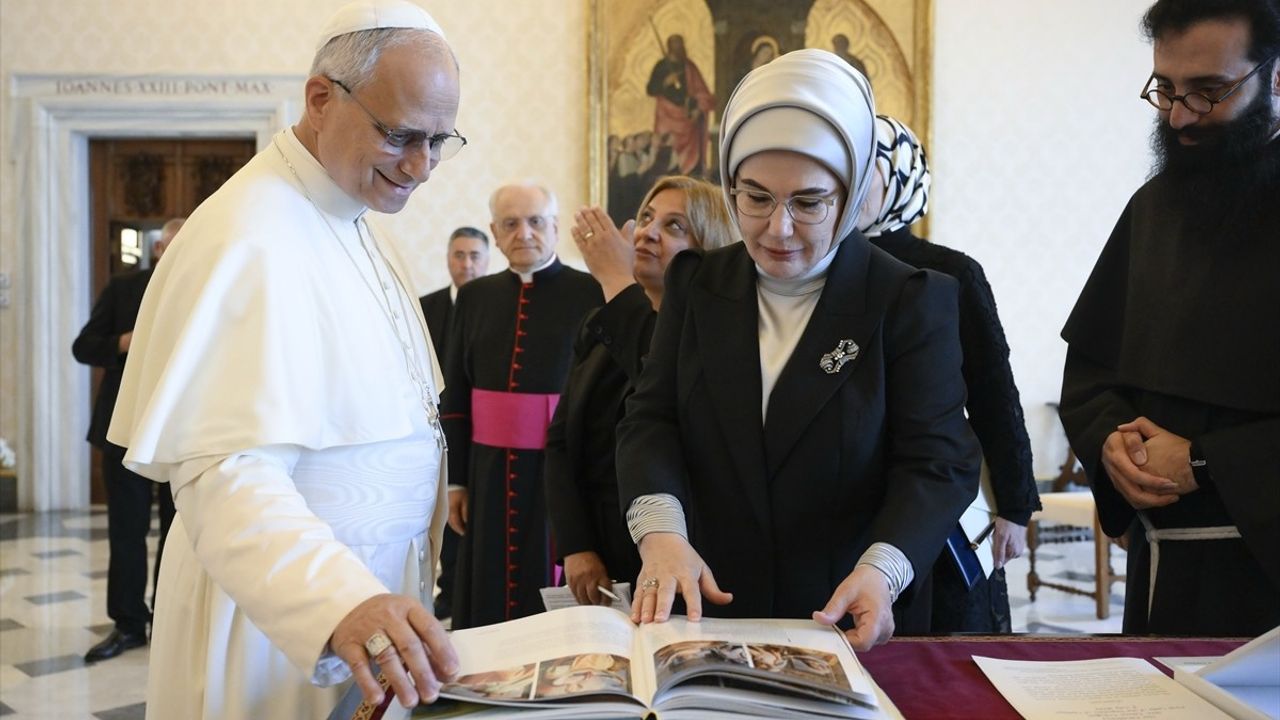 Emine Erdoğan ve Papa 14. Leo Görüşmesi: Gazze ve İklim Değişikliği Üzerine Önemli Mesajlar