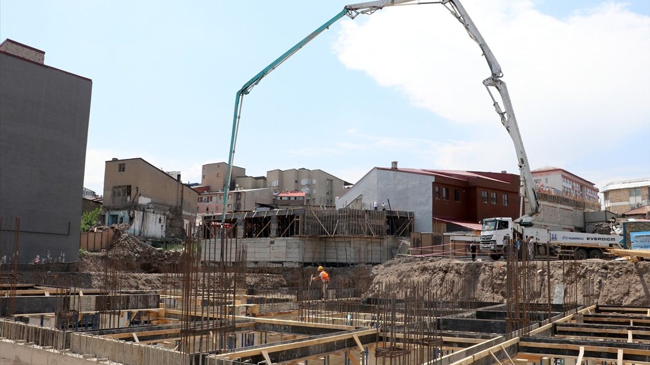 Erzurum'da Kentsel Dönüşüm Projesinin Temeli Atıldı