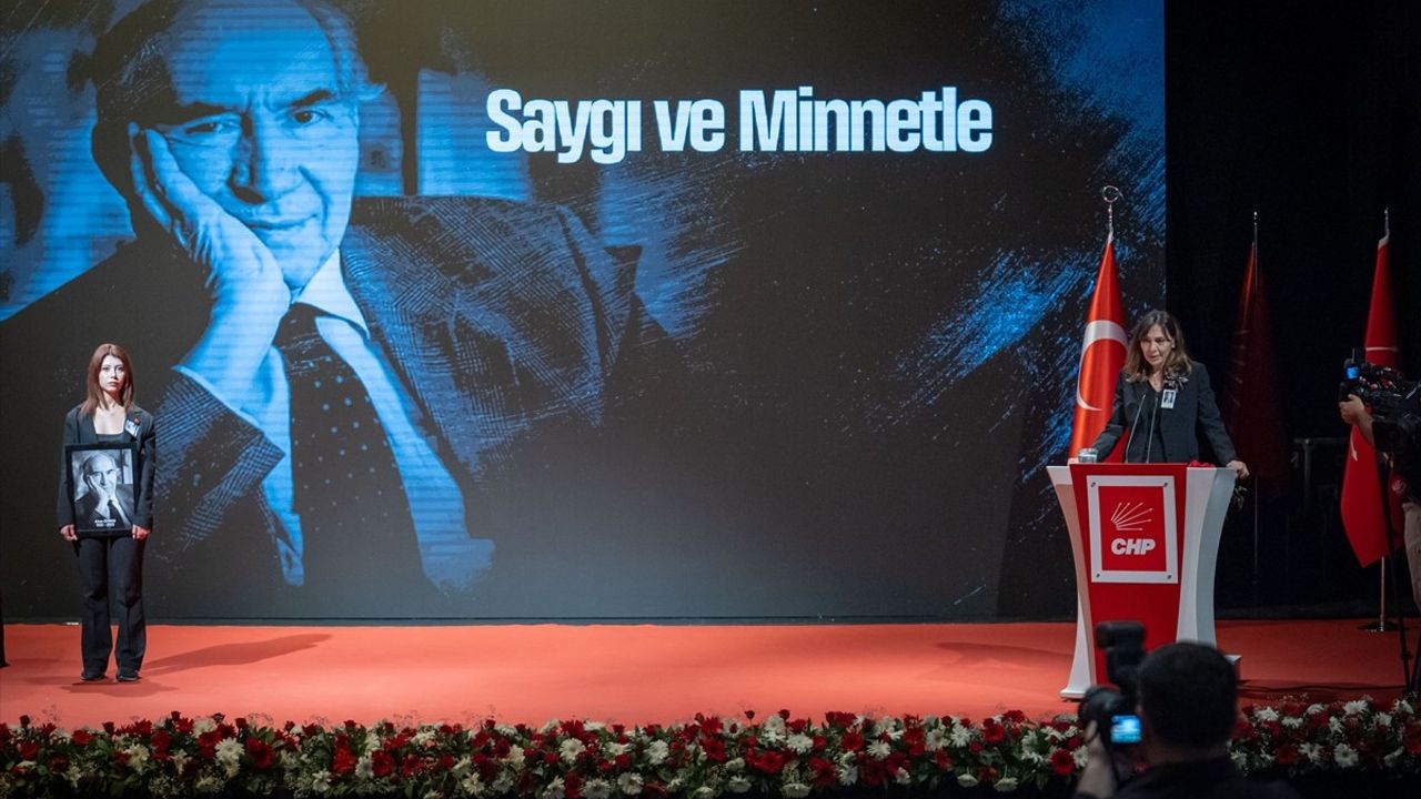 Eski CHP Genel Başkanı Altan Öymen'in Cenaze Töreni
