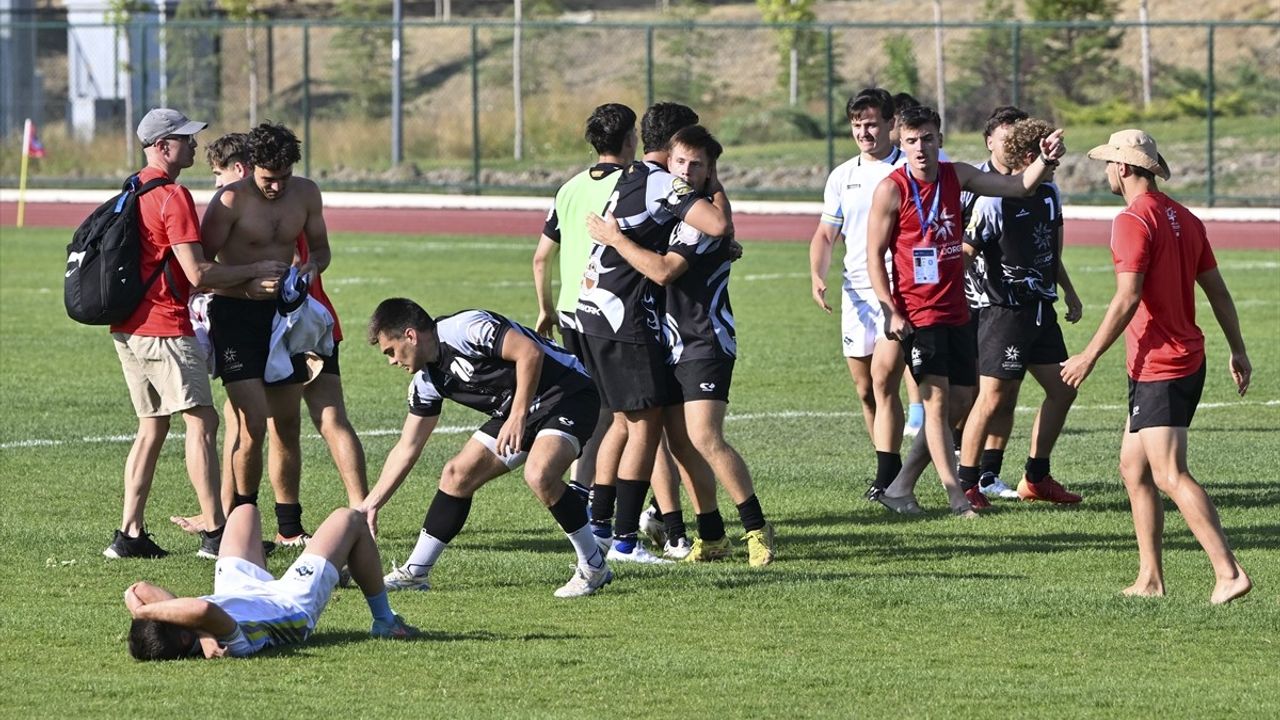 EUSA Üniversitelerarası 7'li Ragbi Şampiyonası Ankara'da Tamamlandı