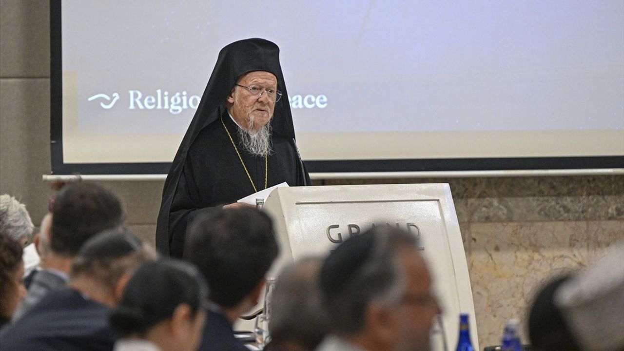Fener Rum Patriği Bartholomeos'tan Barış Mesajı