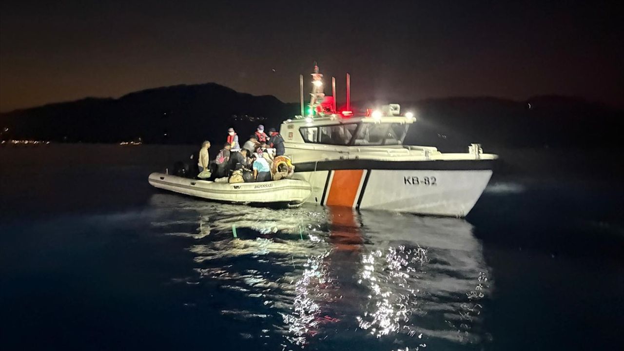 Fethiye'de 33 Düzensiz Göçmen Yakalandı