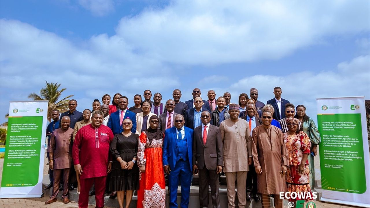 Gambiya'da ECOWAS AfCFTA Uyum Programı için Eğitim Çalıştayı Düzenledi