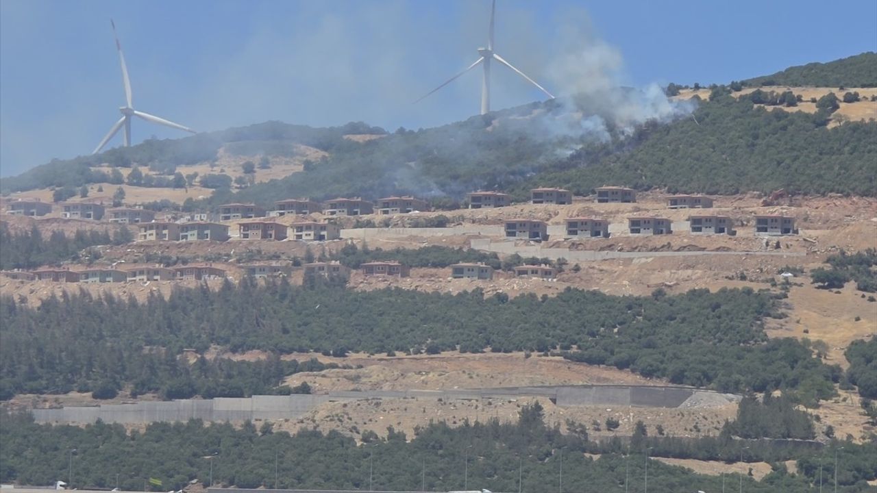 Gaziantep'teki Orman Yangını Kontrol Altına Alındı