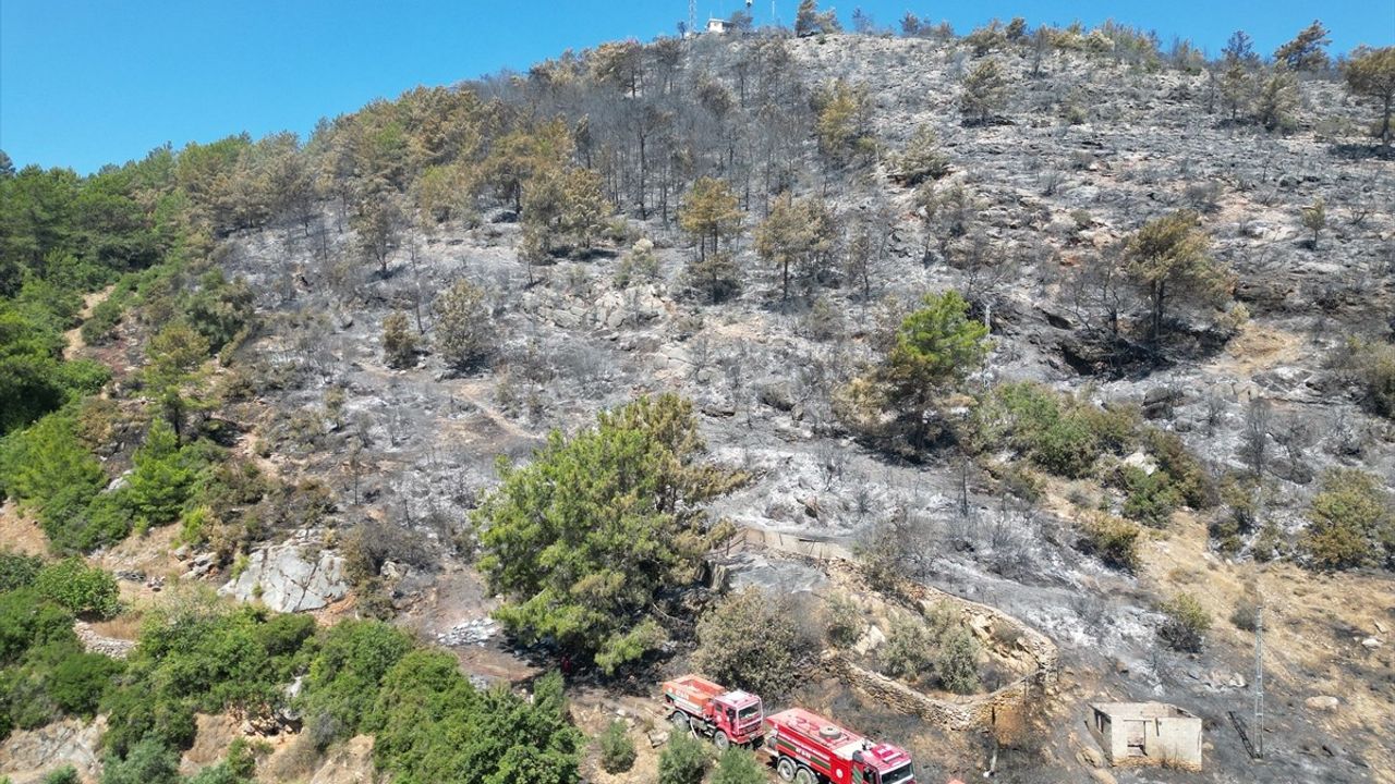 Gazipaşa'da Orman Yangını Kontrol Altına Alındı