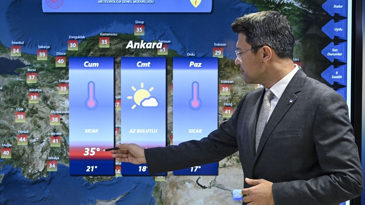 Hafta Sonu Sıcak Hava Dalgası Devam Ediyor