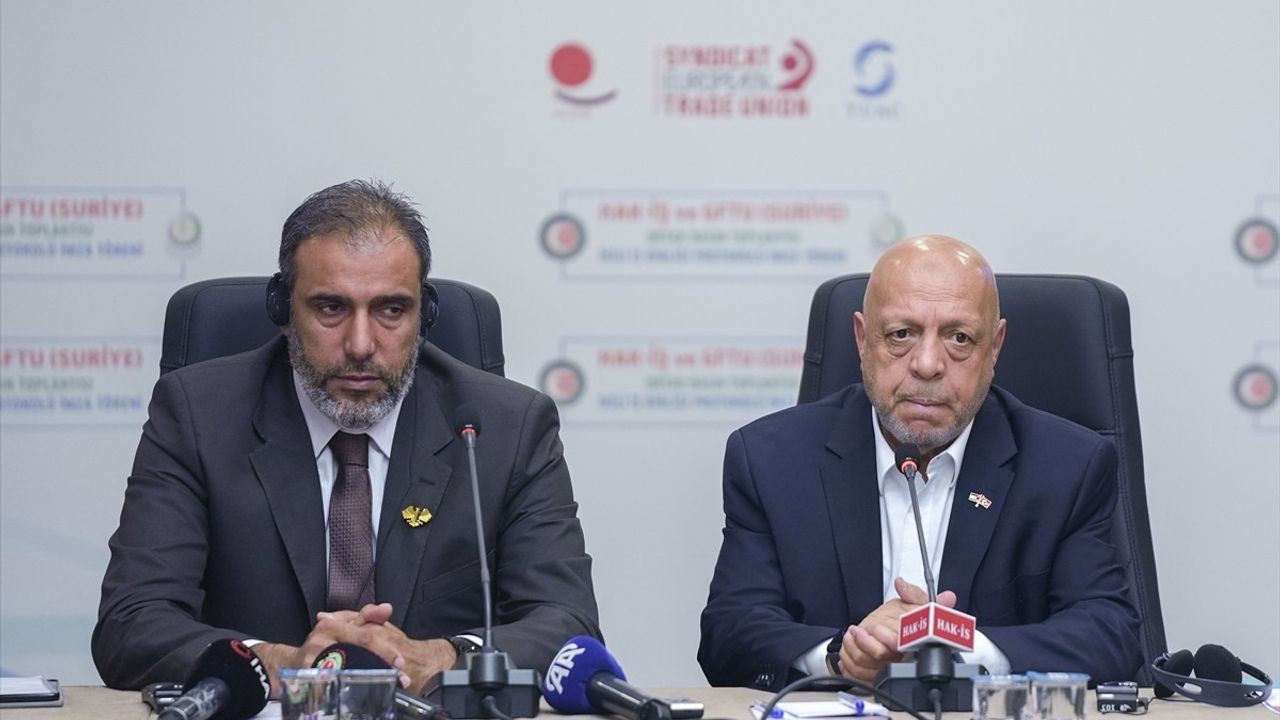 HAK-İŞ ve Suriye Sendikalar Federasyonu Arasında İşbirliği Anlaşması