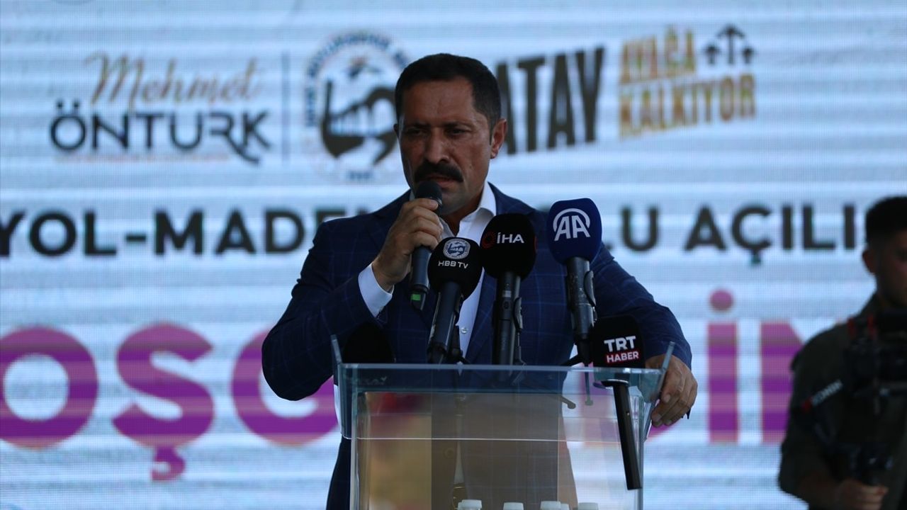 Hatay'da Yeni Kara Yolu Hizmete Girdi