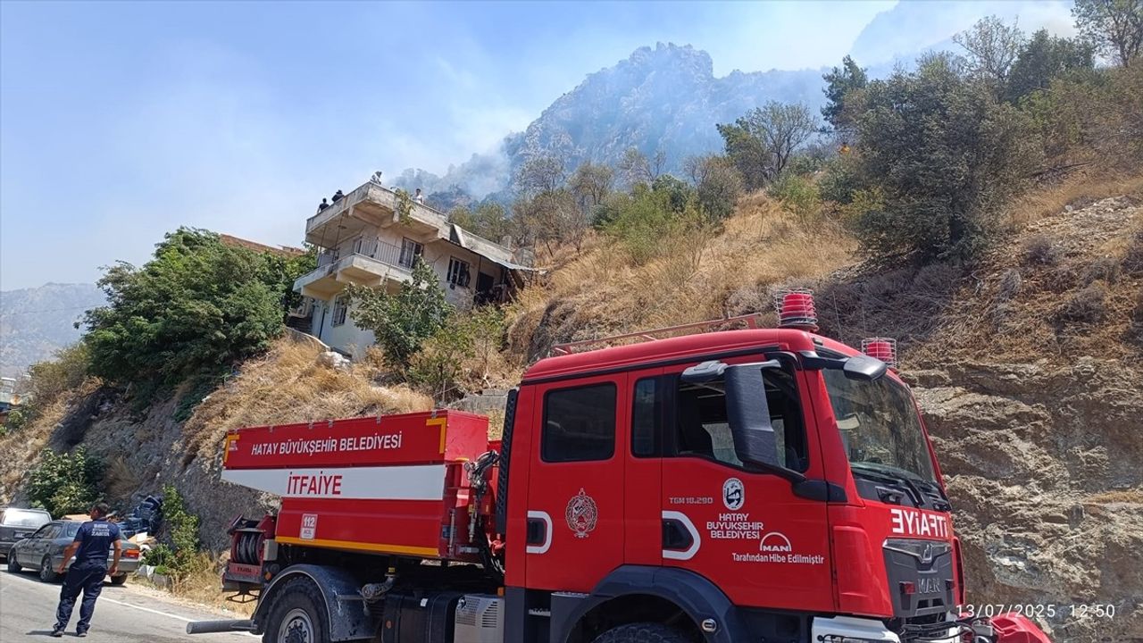 Hatay'daki Orman Yangını Kontrol Altına Alındı