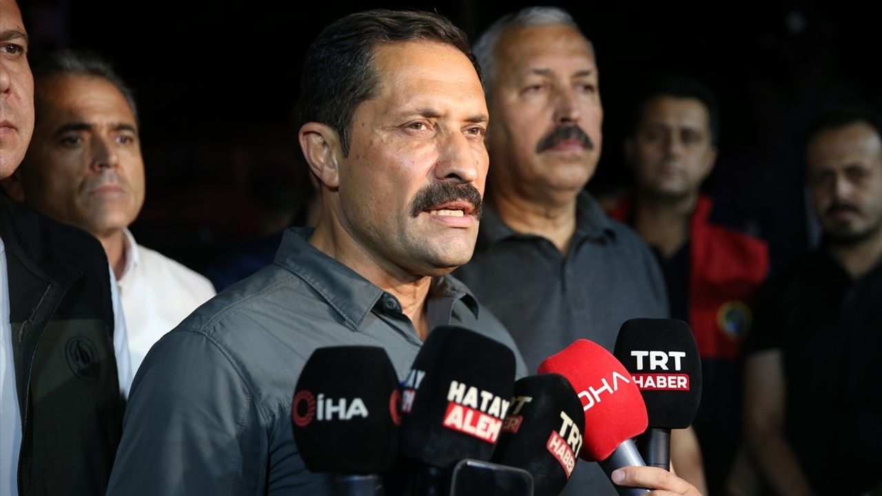 Hatay Dörtyol'da Orman Yangınına Büyük Müdahale