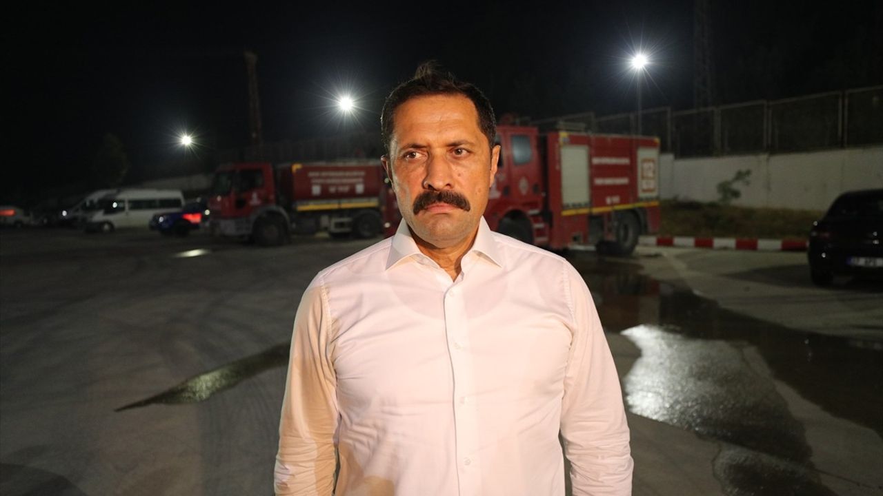 Hatay Valisi Masatlı'dan Suriye Orman Yangını Açıklaması