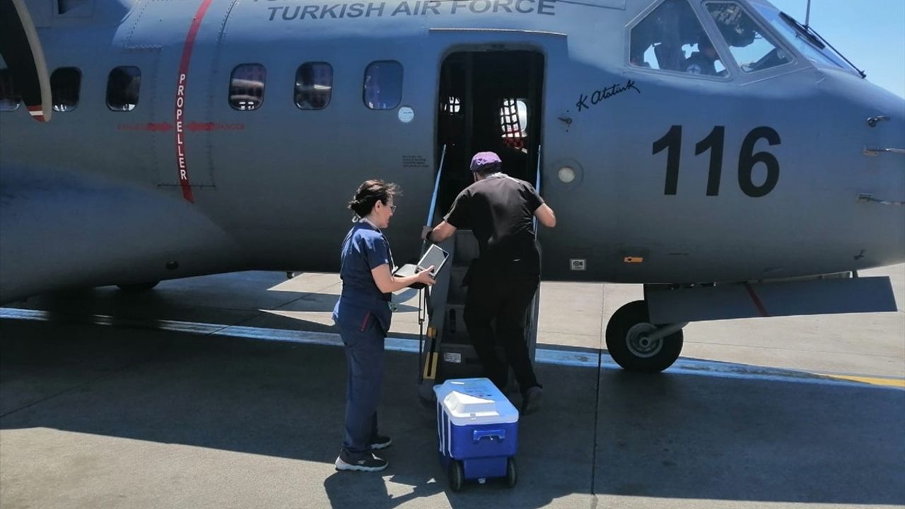 Hava Kuvvetleri Uçağı, Organ Nakli İçin Göreve Çıktı