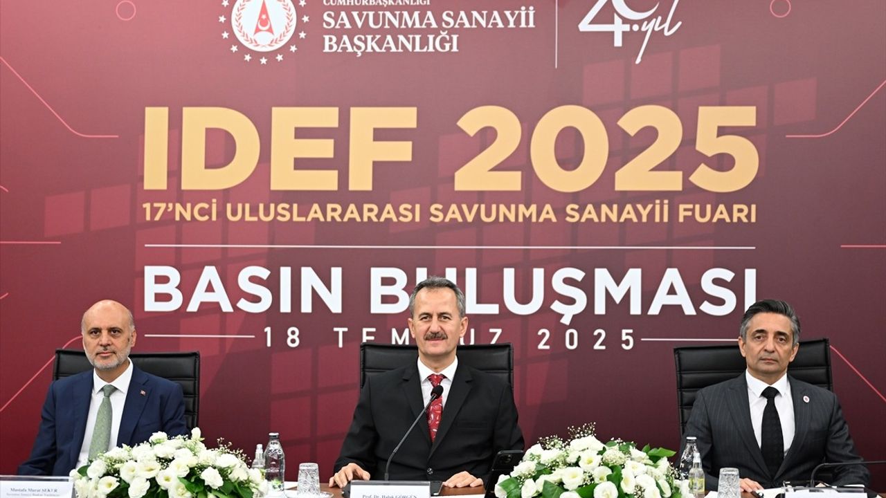 IDEF 2025'in Basın Tanıtımı Yapıldı