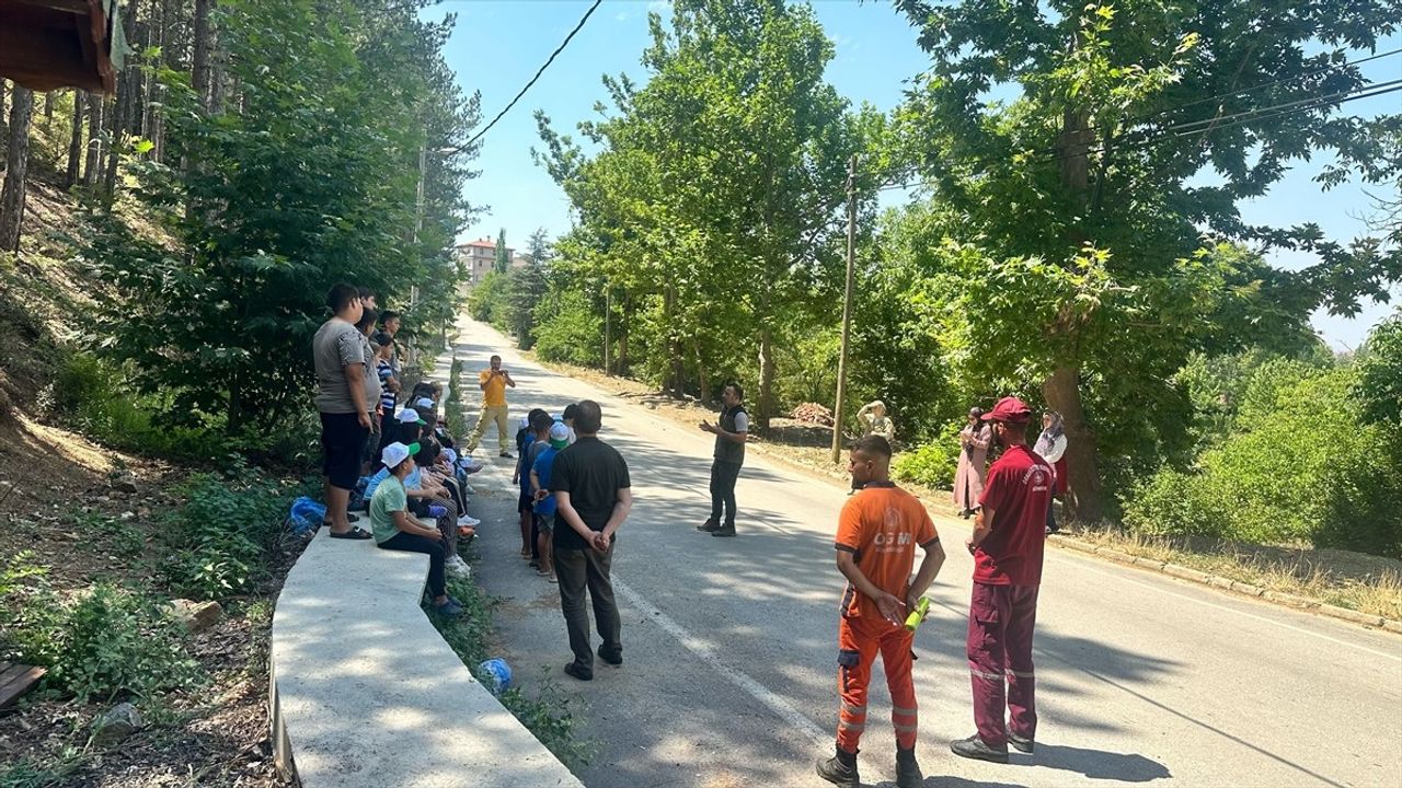 Isparta'da Çocuklara Orman Yangınları Eğitimi Verildi