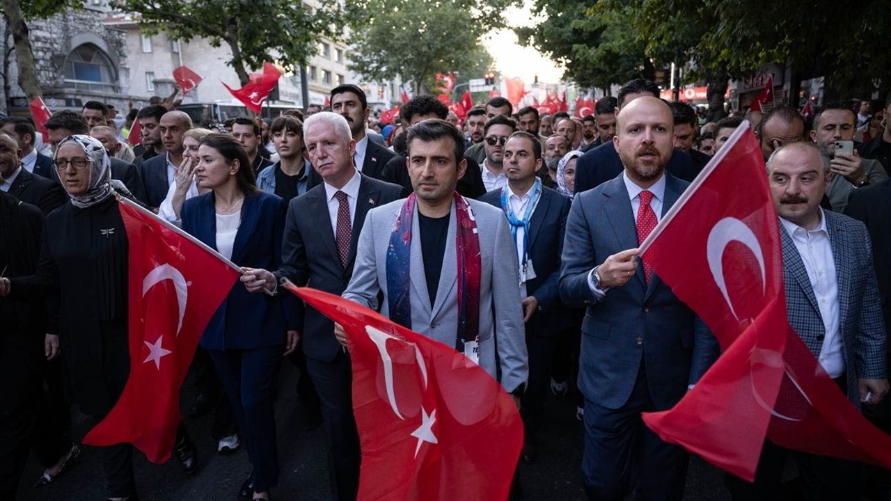 İstanbul'da 15 Temmuz Demokrasi ve Milli Birlik Günü Töreni