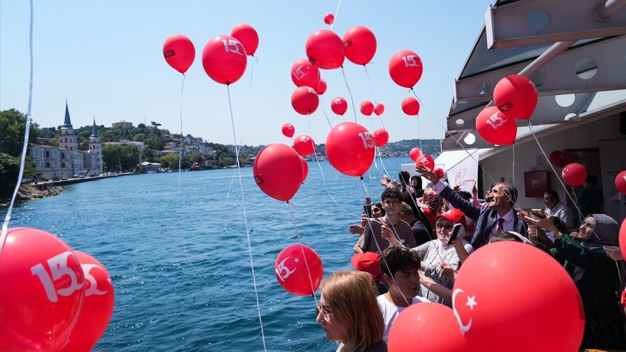 İstanbul'da Şehit Aileleri ve Gaziler için Gemi Turu Etkinliği