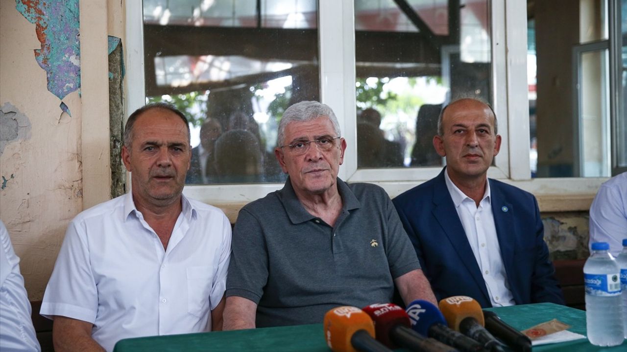 İYİ Parti Genel Başkanı Dervişoğlu'ndan Bursa Yangınına Ziyaret