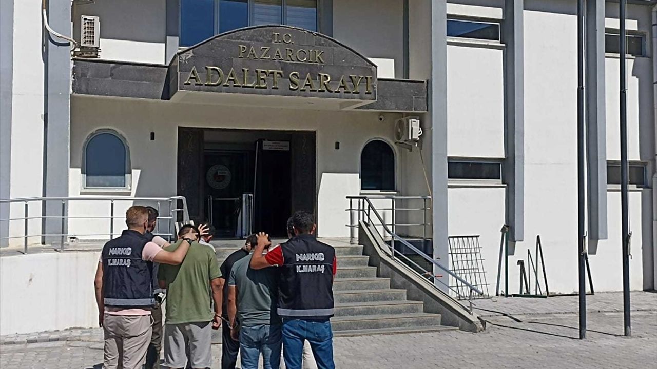 Kahramanmaraş'ta Eş Zamanlı Uyuşturucu Operasyonu