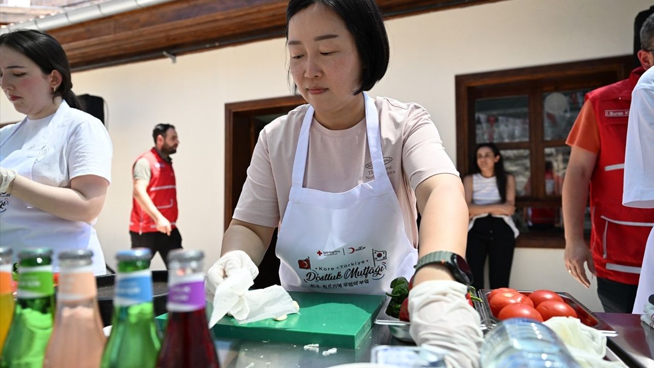 Kahramanmaraş'ta Kore-Türkiye Dostluk Mutfağı Etkinliği